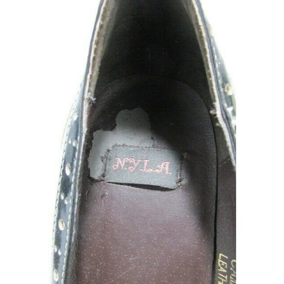 NYLA "Camelia" Wingtip Platform 4.5" High Heel - Picture 9 of 12